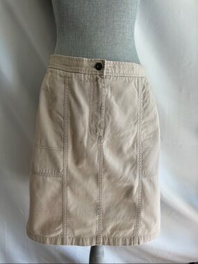 Ralph Lauren Neutral Beige A Line Skirt